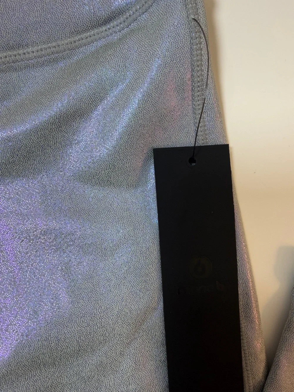 Mono‎ B Iridescent Gray High-Waist Leggings